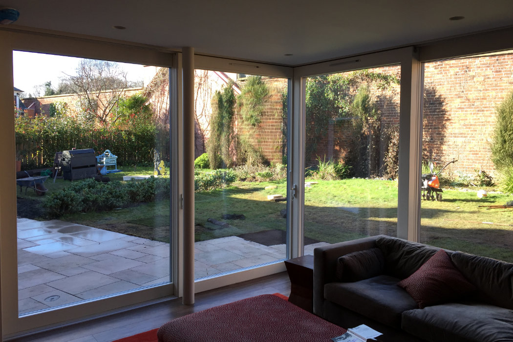 Lift and slide doors project in Edinburgh - Uniwindows.co.uk