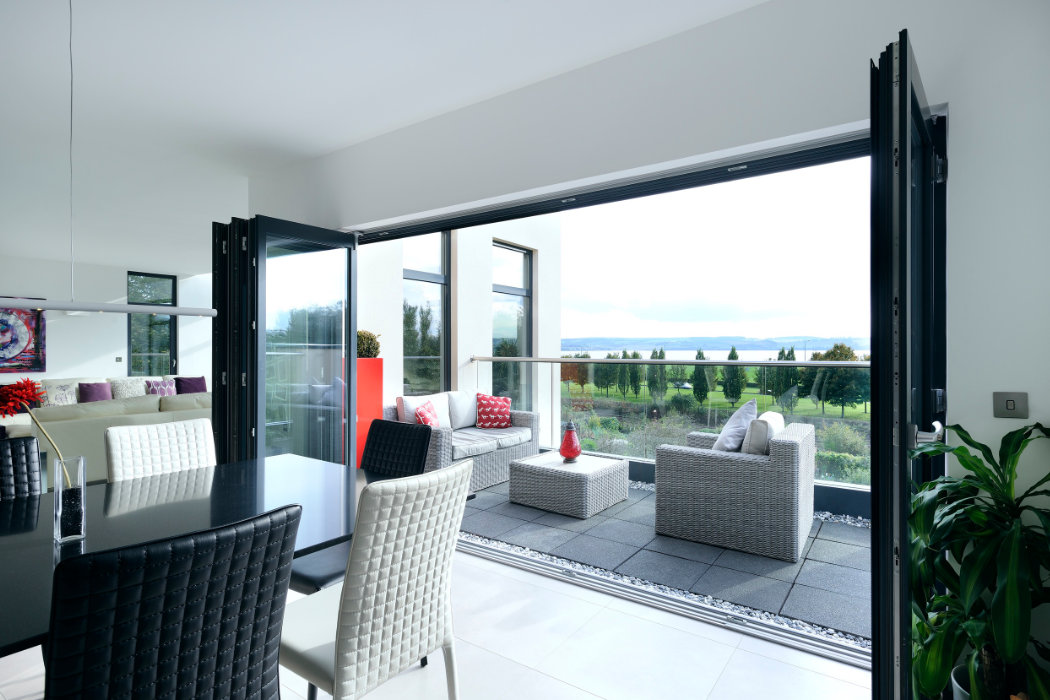 UniWindows completes Folding Sliding Doors project in North Berwick seaside cottage - Uniwindows.co.uk