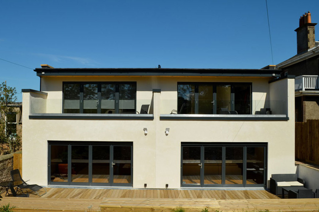 UniWindows installs custom Folding Sliding Doors in eco-friendly Scottish Highlands home - Uniwindows.co.uk