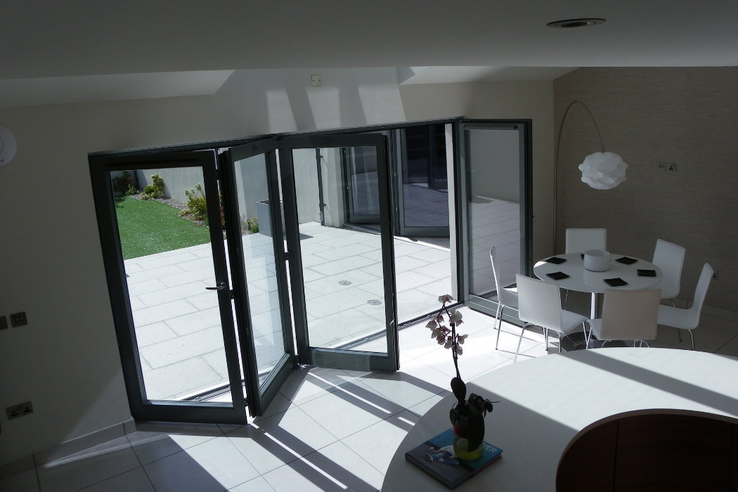 UniWindows enhances luxury Troon villa with Folding Sliding Doors installation - Uniwindows.co.uk