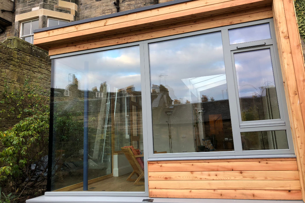 Timber sash windows realization in Edinburgh - Uniwindows.co.uk